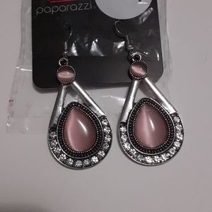 Pro GLOW PINK Moonstone Earrings